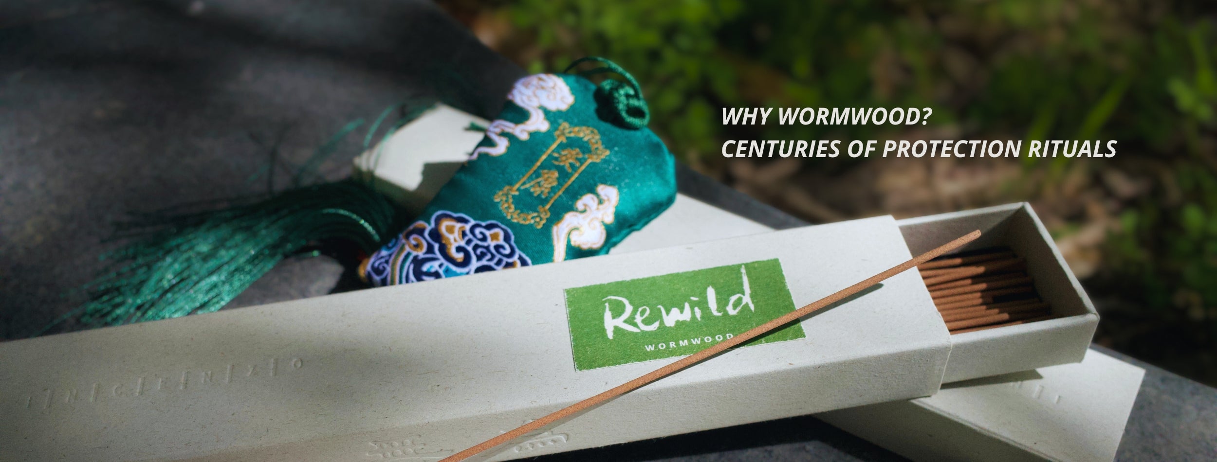 INCENZO | Rewild Wormwood Mugwort Incense