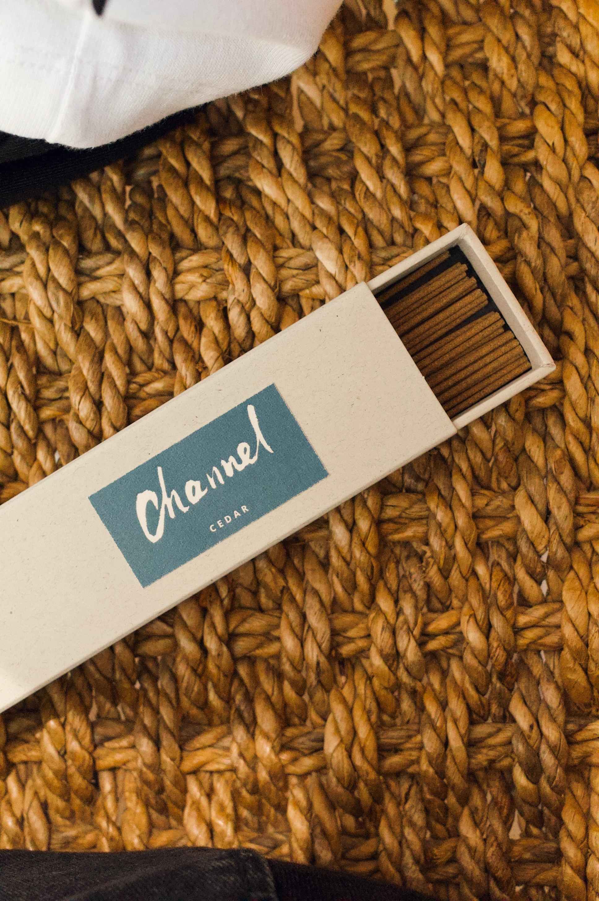 Channel | Cedar & Agarwood Incense - INCENZO