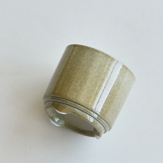 Sage  WU (無) Incense Vessel — Moss Ash (with Copper Insert)