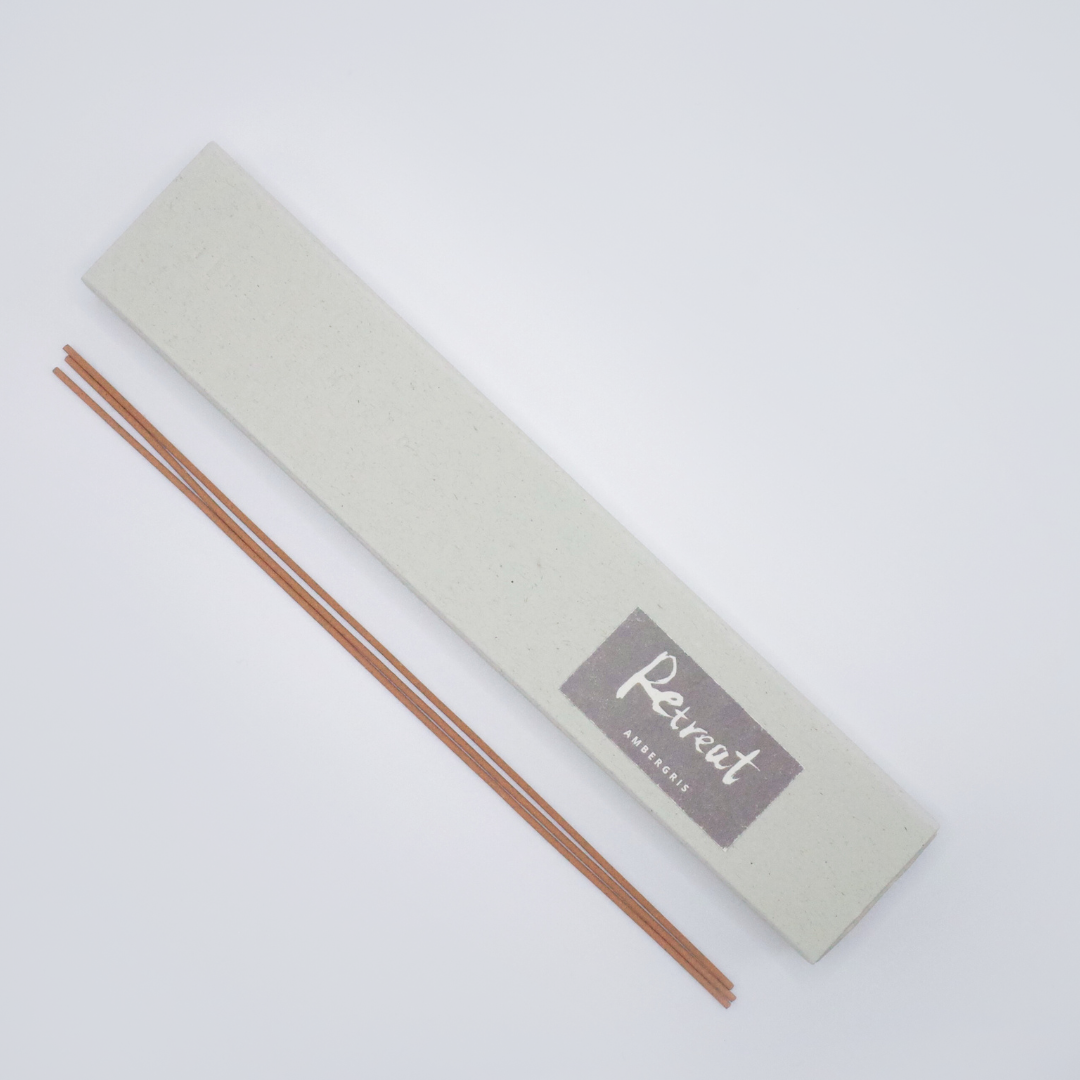 Retreat | Ambergris Incense - INCENZO