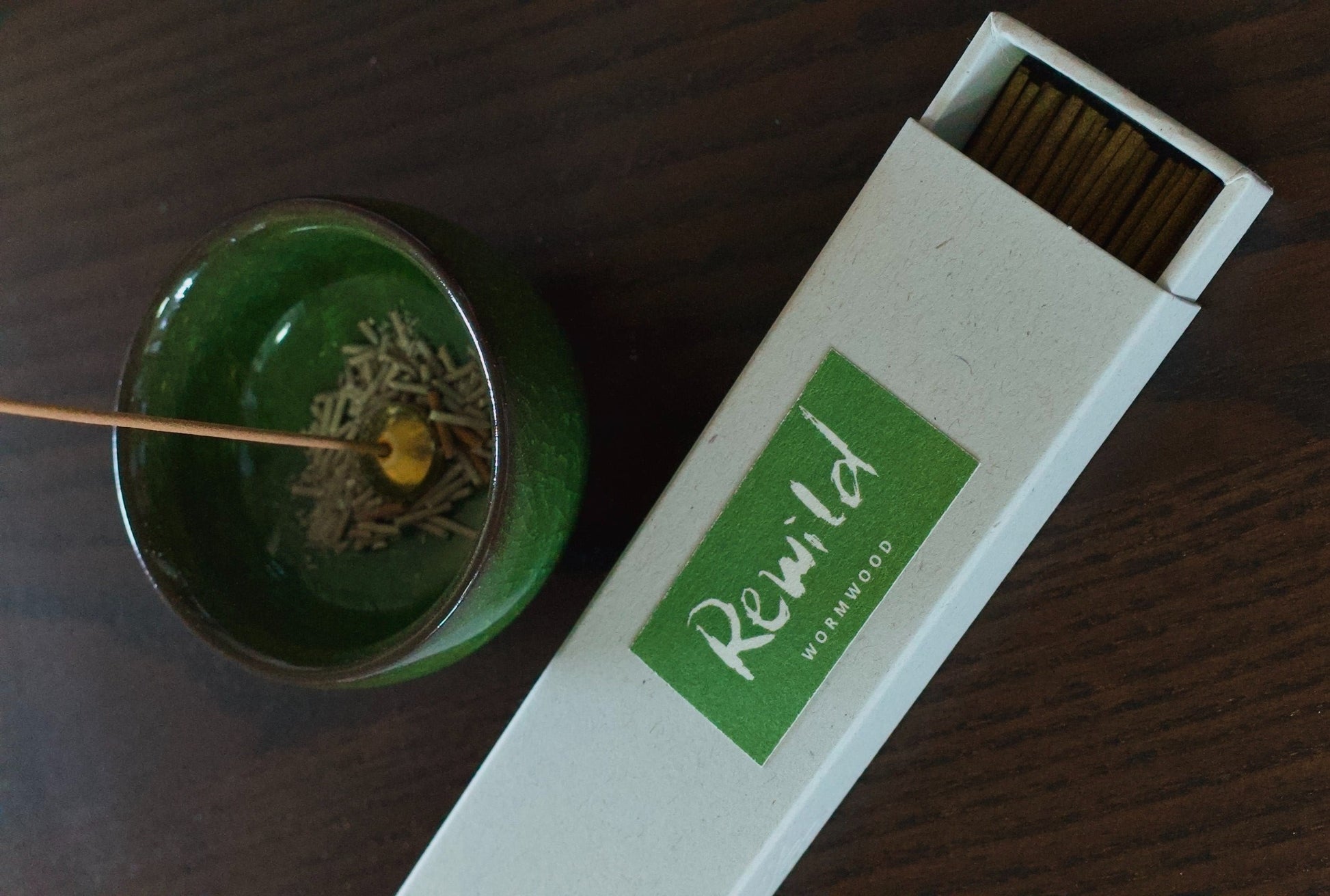 mugwort and wormwood incense